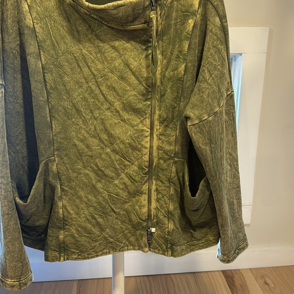 Beau Jours Clover Jacket in Green, Size M - Picture 7 of 8